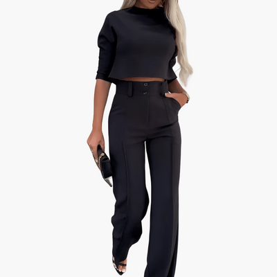 Lea | Elegant kort toppsett for kvinner
