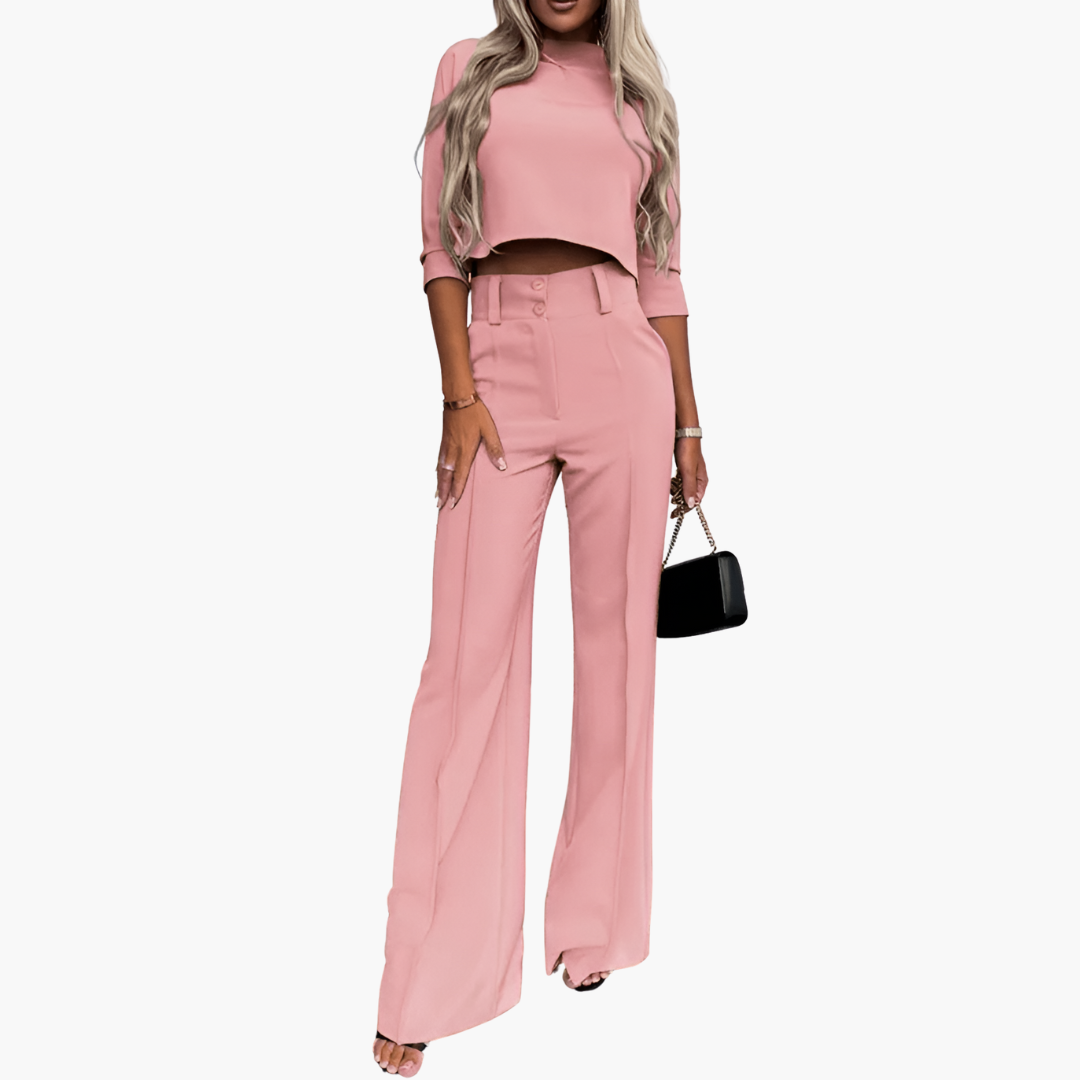 Lea | Elegant kort toppsett for kvinner