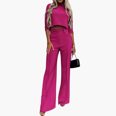 Lea | Elegant kort toppsett for kvinner