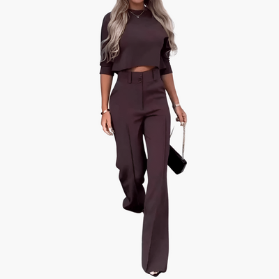 Lea | Elegant kort toppsett for kvinner