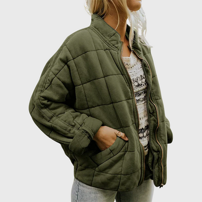 Emma | Elegant quiltet oversized jakke