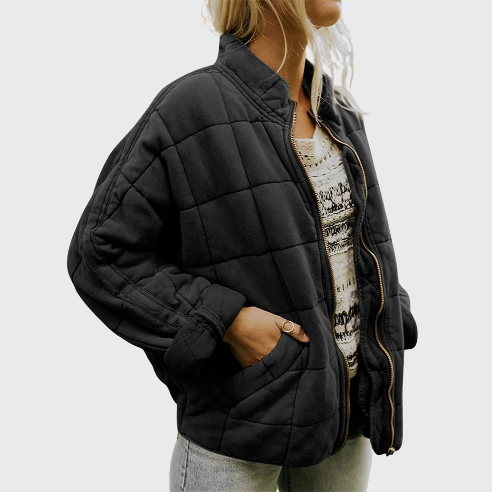 Emma | Elegant quiltet oversized jakke