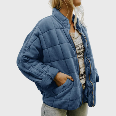 Emma | Elegant quiltet oversized jakke