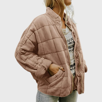 Emma | Elegant quiltet oversized jakke