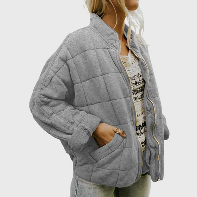 Emma | Elegant quiltet oversized jakke