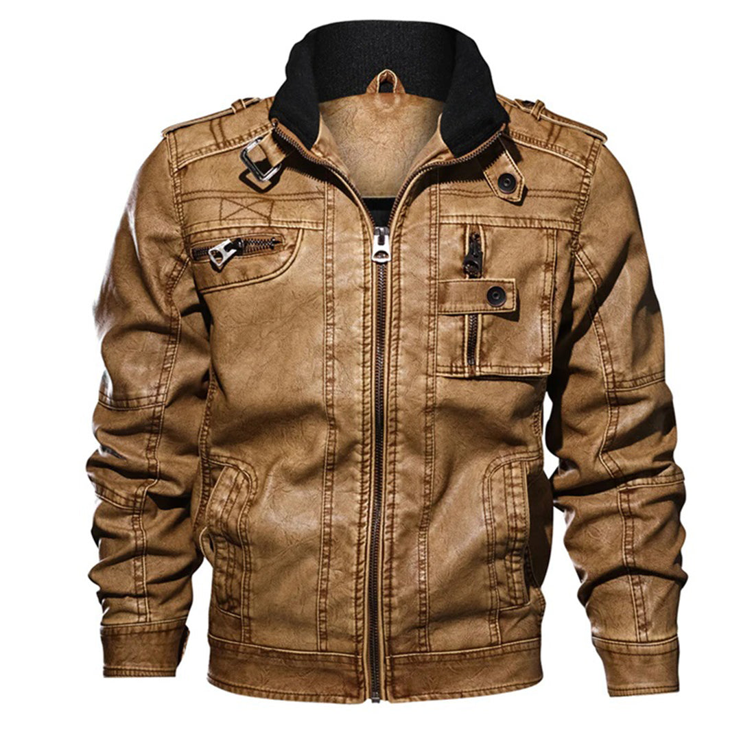 Alfred | Herre vintage motorcykeljakke