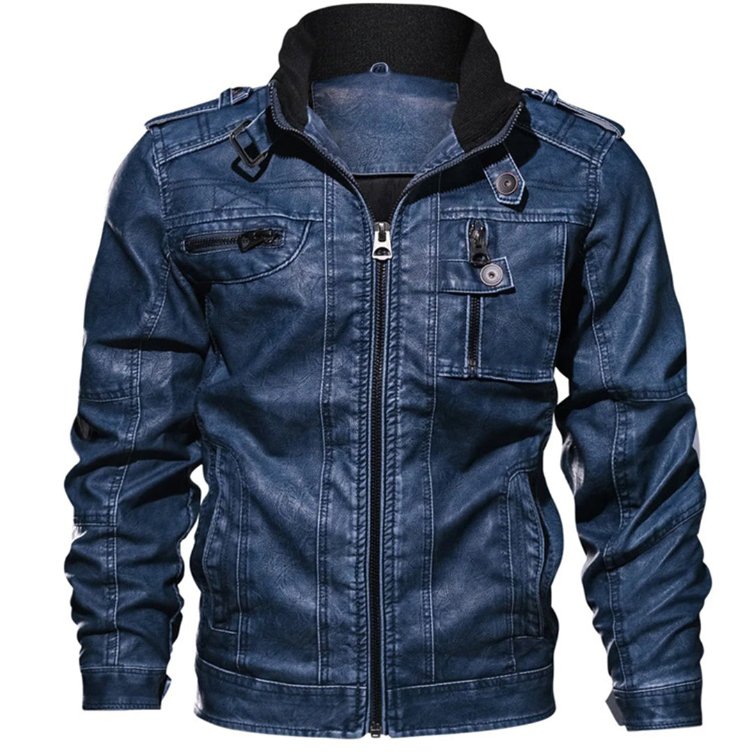 Alfred | Herre vintage motorcykeljakke