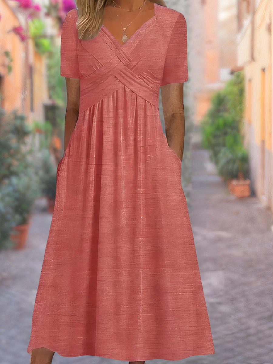Nora | V‑halset kjole