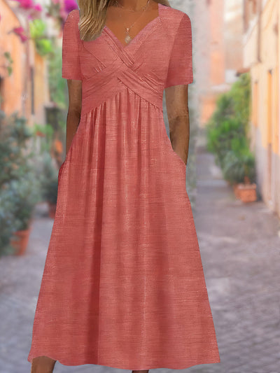 Nora | V‑halset kjole