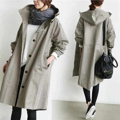 Elveglød | Stilig trenchcoat for dame